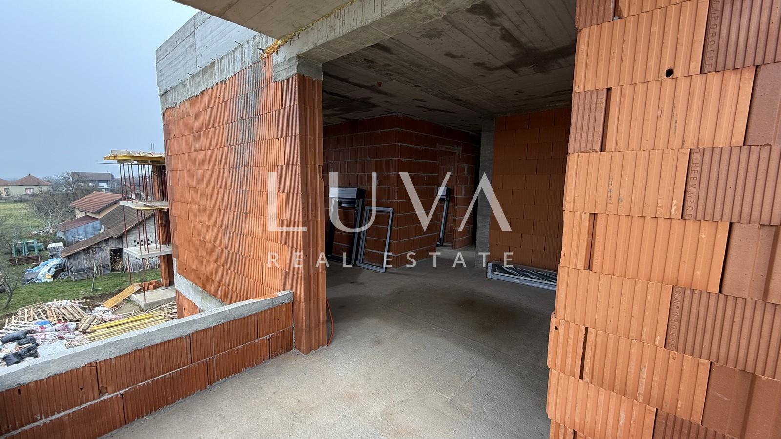 Zagreb, Gornji stupnik, Stan s dvije spavaće sobe na 2. katu, 47,5 m²