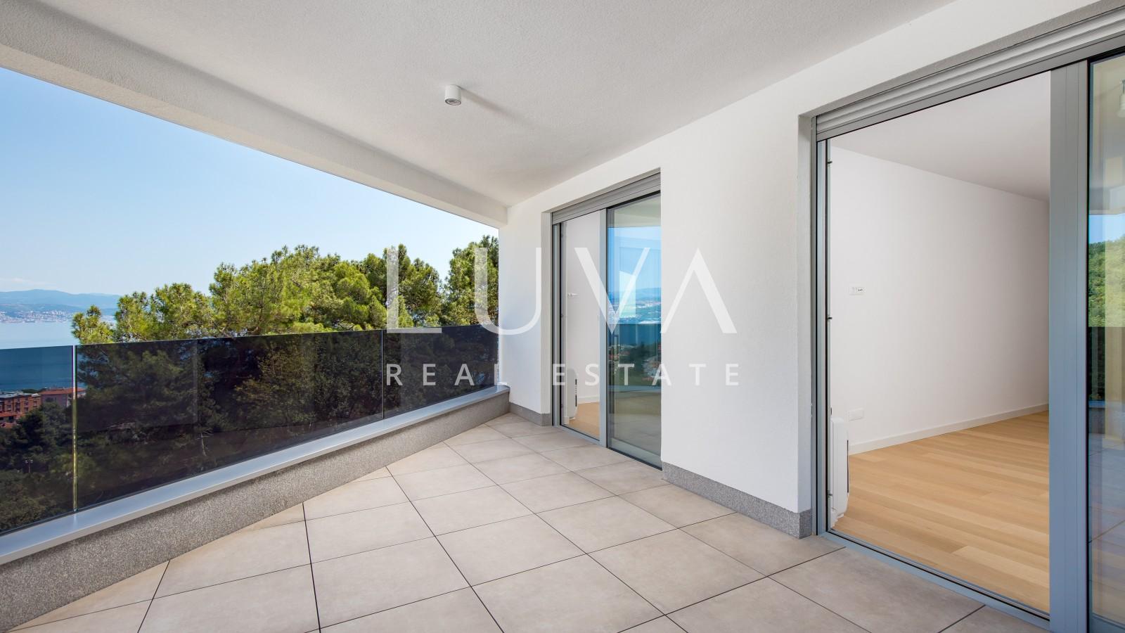 Opatija, luxury new building with sea view, apartment NFA 246.82 m²