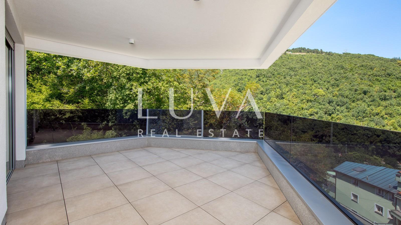 Opatija, luxury new building with sea view, apartment NFA 246.82 m²