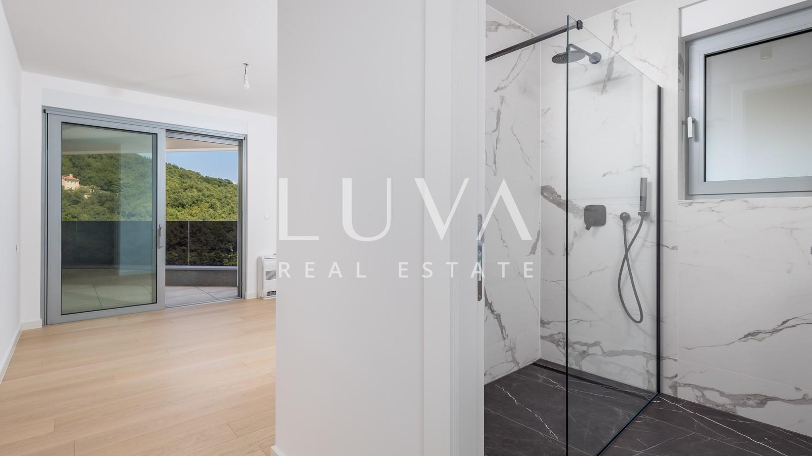 Opatija, luxury new building with sea view, apartment NFA 246.82 m²