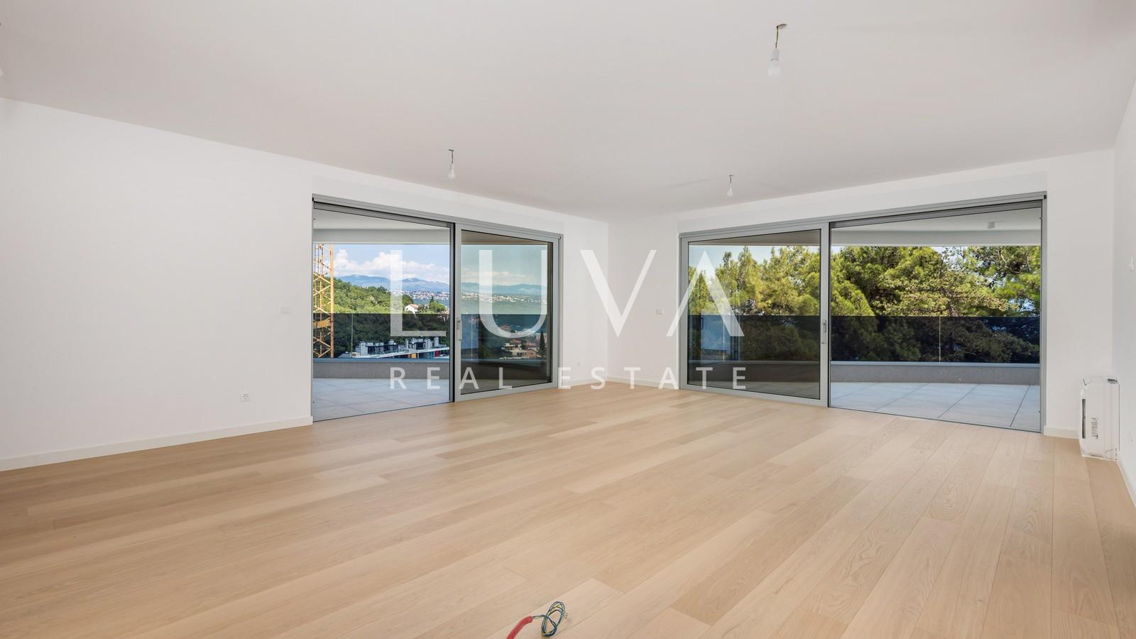 Opatija, luxury new building with sea view, apartment NFA 246.82 m²