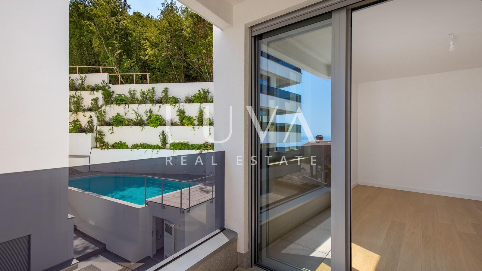 Opatija, luxury new building with sea view, apartment NFA 246.82 m²