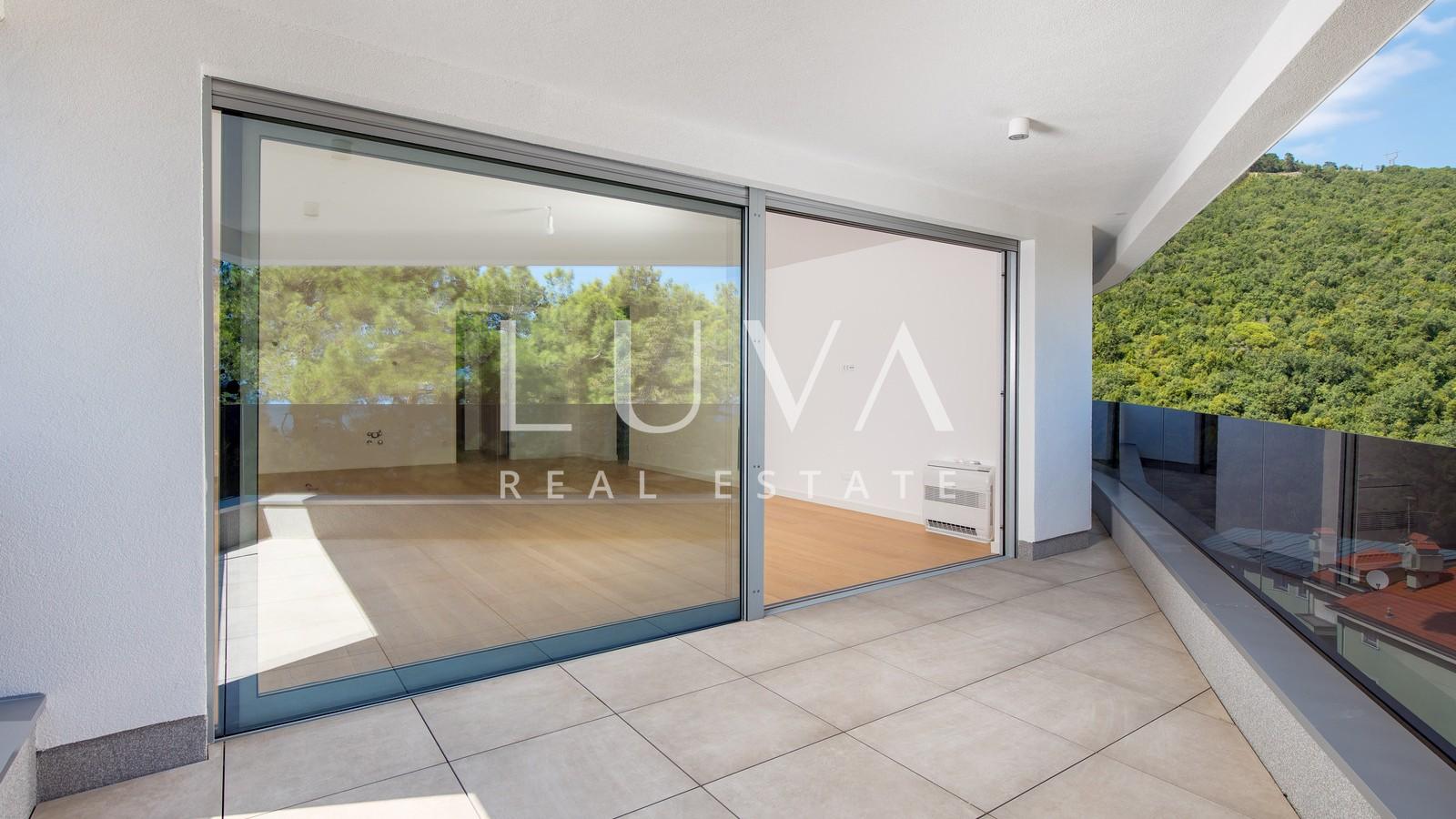 Opatija, luxury new building with sea view, apartment NFA 246.82 m²