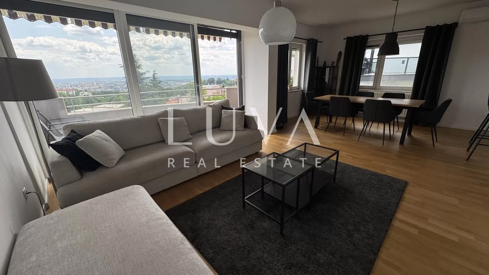 Zagreb, Sveti duh, četverosoban stan s predivnim pogledom na Zagreb, 108 m2
