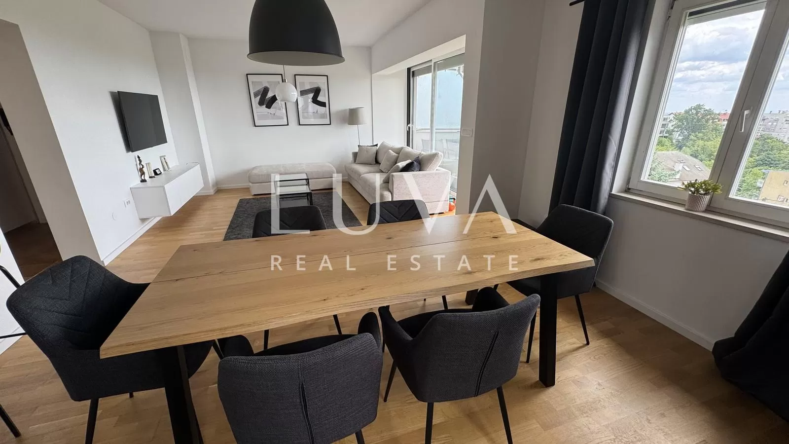 Zagreb, Sveti duh, četverosoban stan s predivnim pogledom na Zagreb, 108 m2