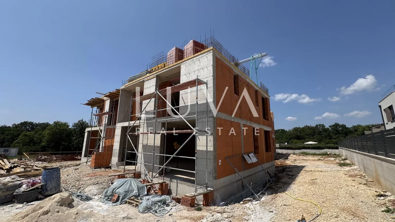 Istria, Poreč, modern terraced house with pool, 168.18 m²