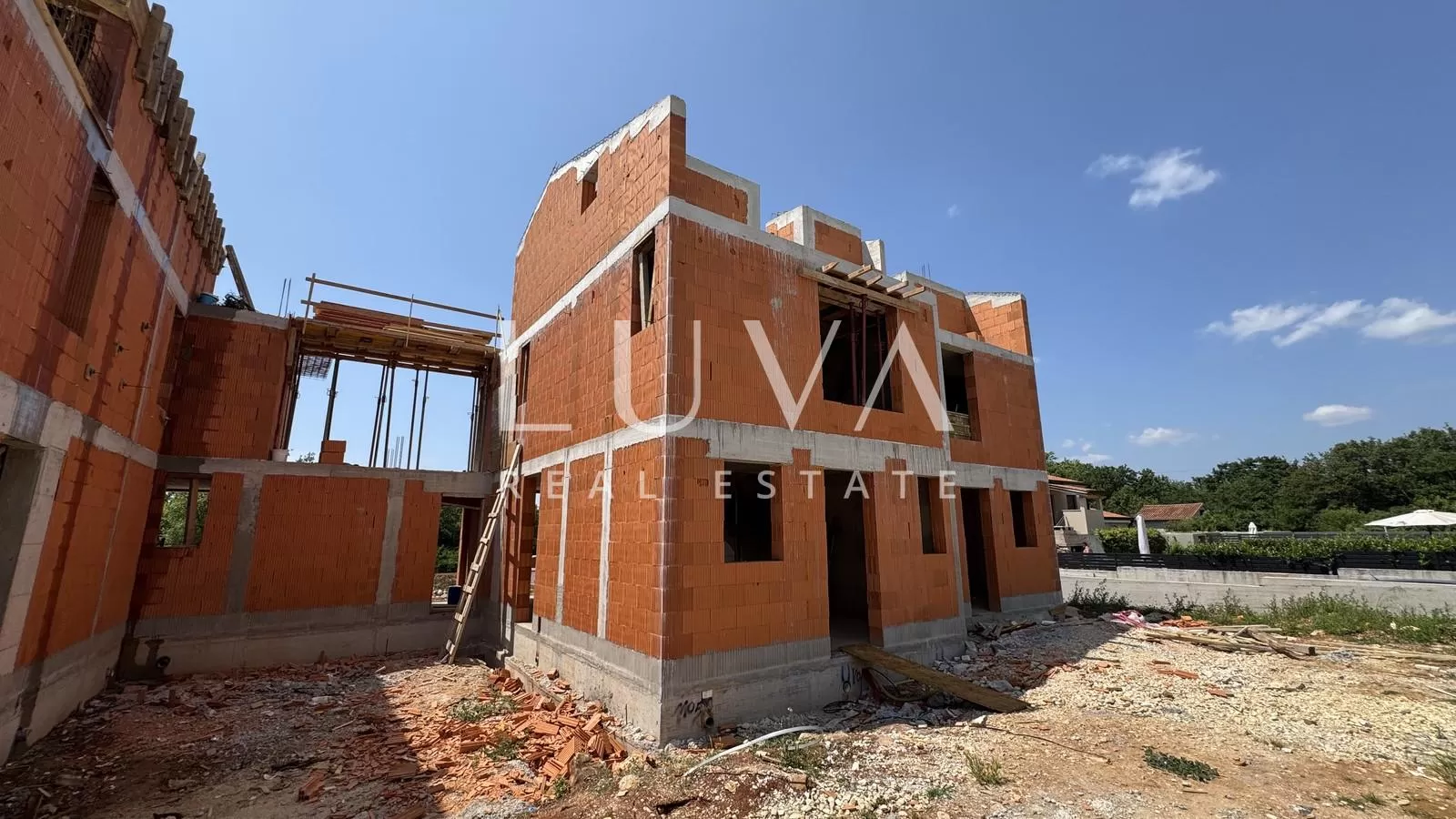 Istria, Poreč, modern terraced house with pool,  126.34 m²