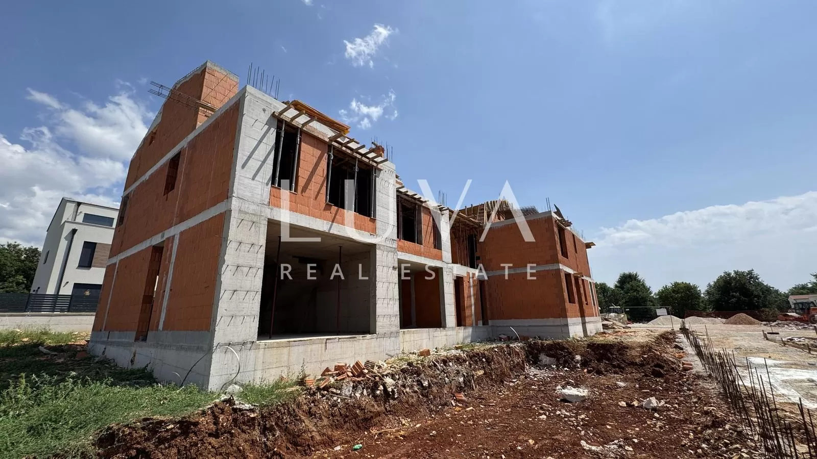 Istria, Poreč, Modern Terraced House with Pool, 122.27 m²