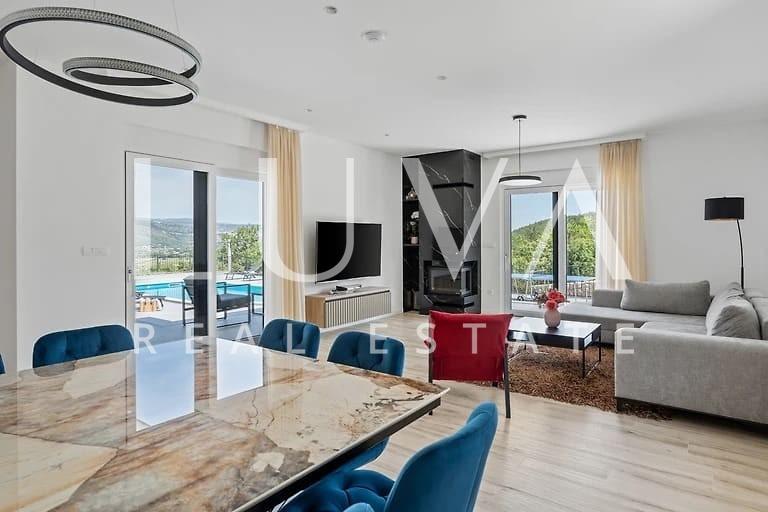 Imotski, moderna kuća s bazenom i panoramskim pogledom na prodaju, 150 m2