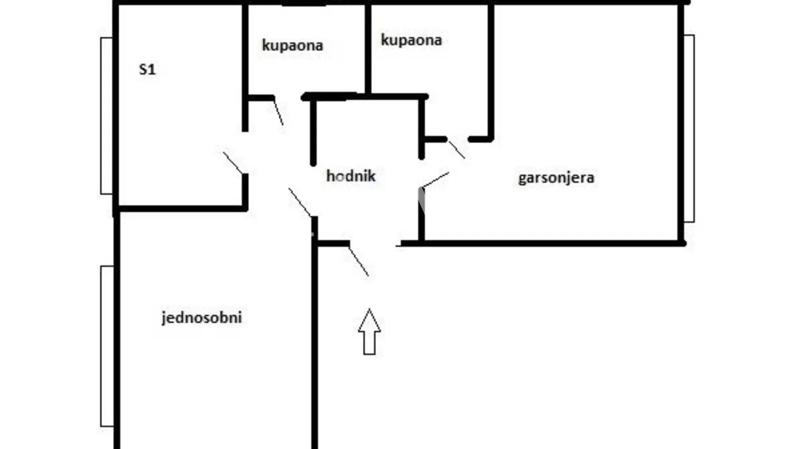 Zagreb, Zapruđe, 3-Zimmer-Wohnung 56m2, zu verkaufen