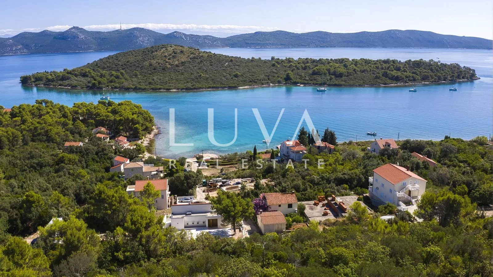 Iž, Zadar, modernes Luxushaus am Meer zum Verkauf