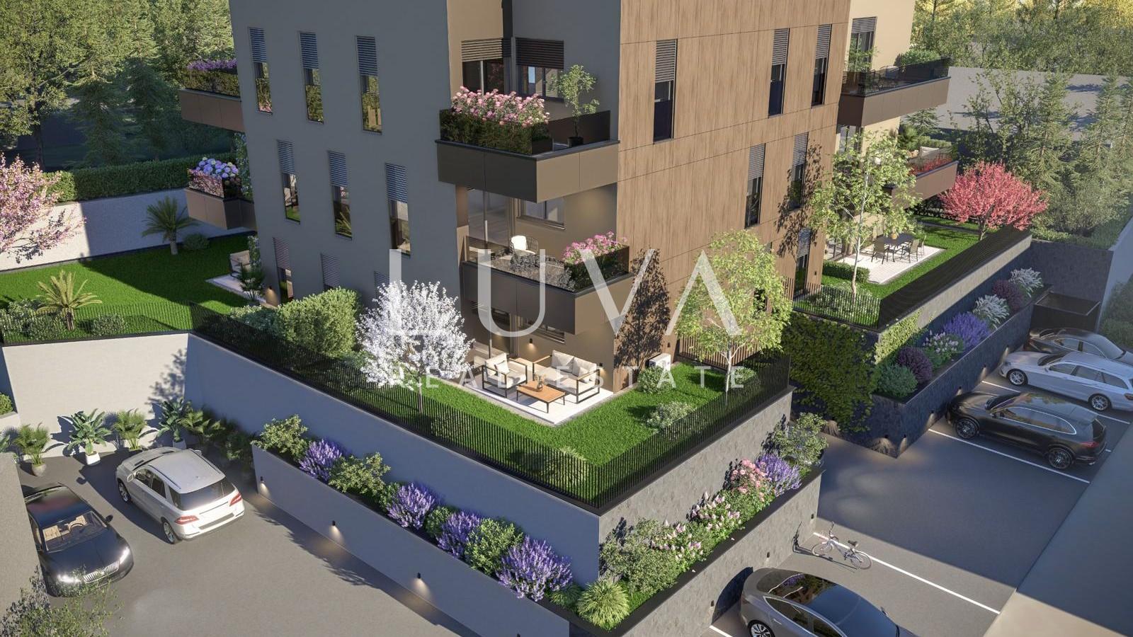 Jordanovac, luxuriöse Neubauwohnung, 4-Zimmer-Wohnung S 2.9 102,8 m²