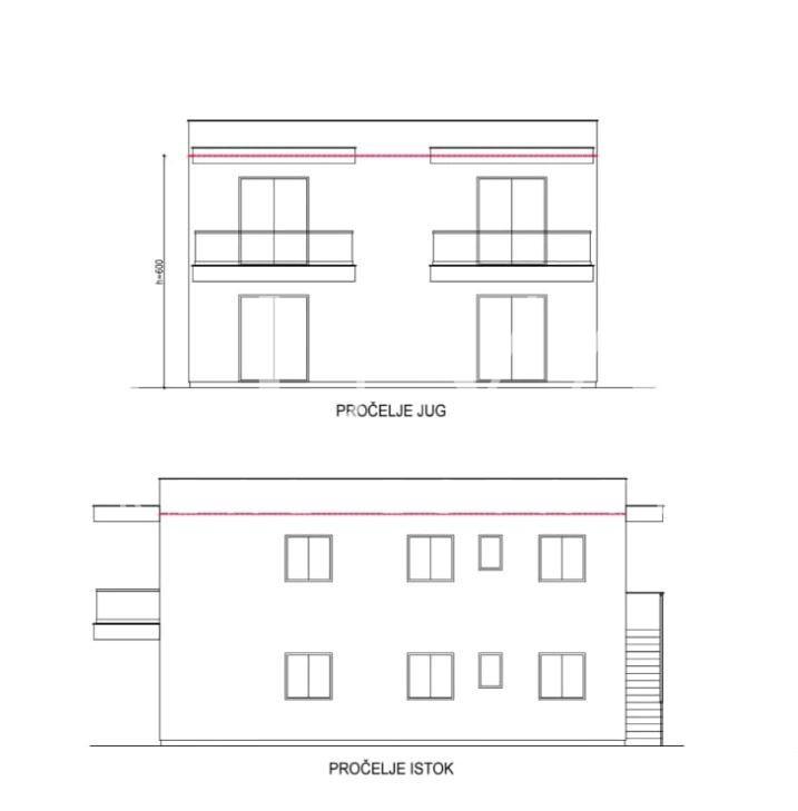 Kaštel Stari, moderan stan u novogradnji na prodaju 55m2
