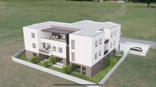 Zagreb, Klara, dvosoban stan 60,79 m2, s dva balkona, prodaja