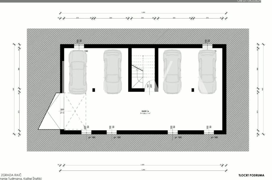 Kaštel Štafilić, kuća 377m2 sa stanovima na prodaju