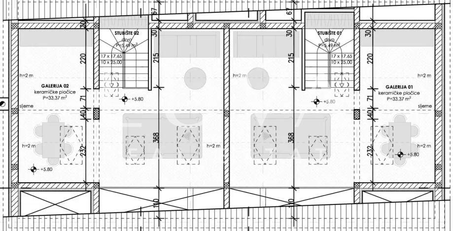 Kaštel Štafilić, kuća 377m2 sa stanovima na prodaju