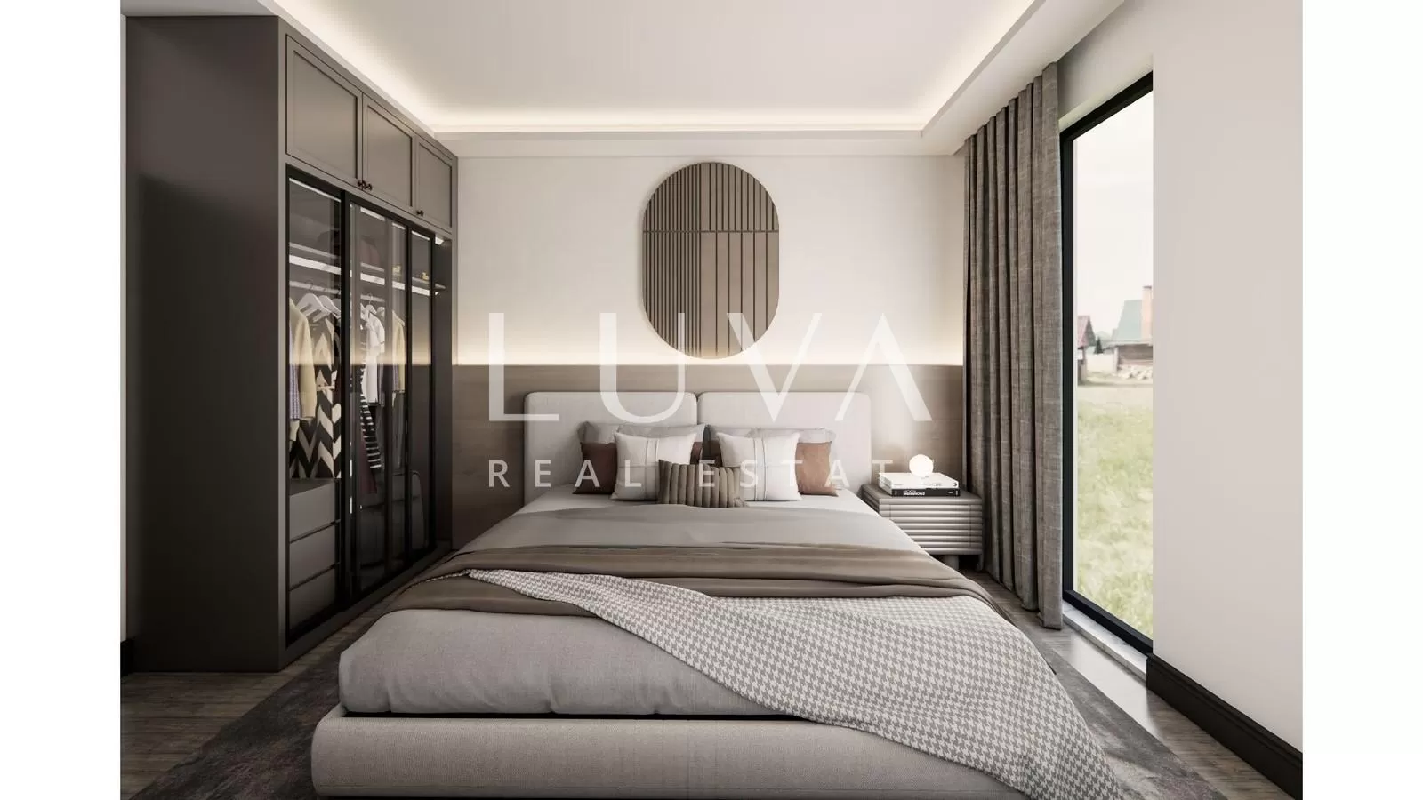 Poreč, Mali Maj, modern ground floor apartment with garden, 98.55 m2