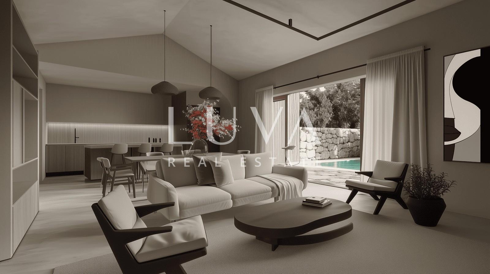 Hvar, Stari Grad, luxury house with pool for sale