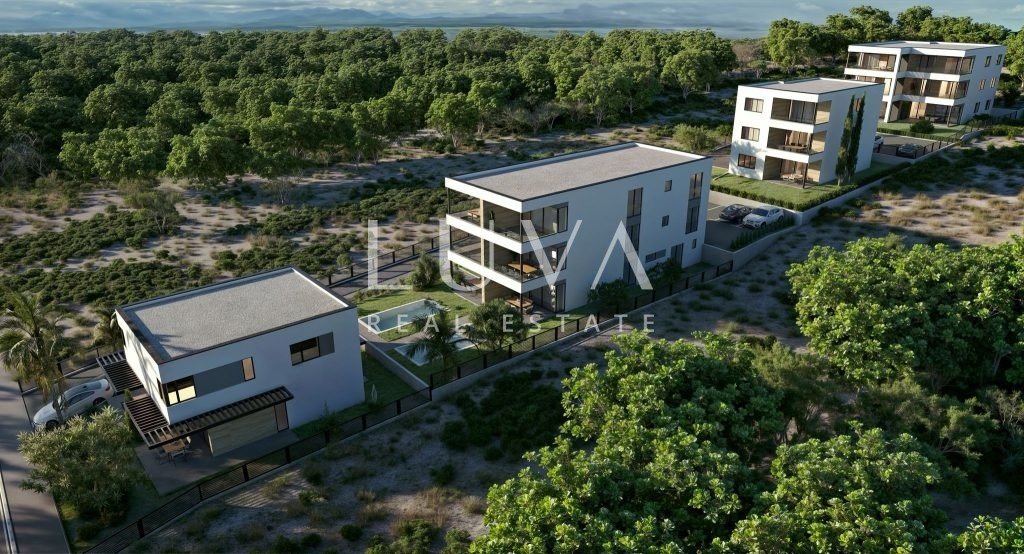 Otok Pag, Mandre, apartman s pogledom na more, 76 m²