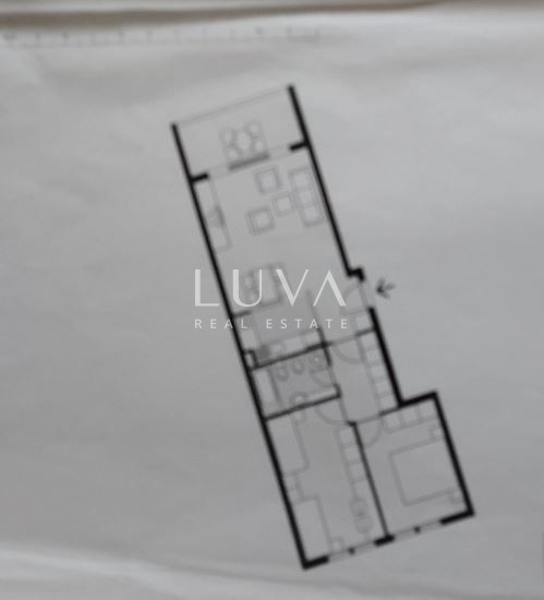 Žnjan, geräumige 3-zimmer-wohnung mit 81 m², terrasse und garage zu verkaufen