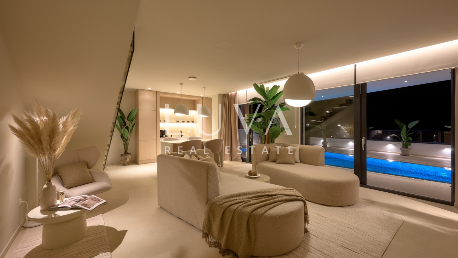 Čiovo, luxury villa 263 m2 with pool and sea view for sale
