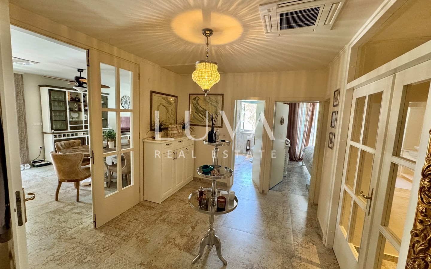 Pag, Šimuni, villa 158 m2 with pool, first row to the sea