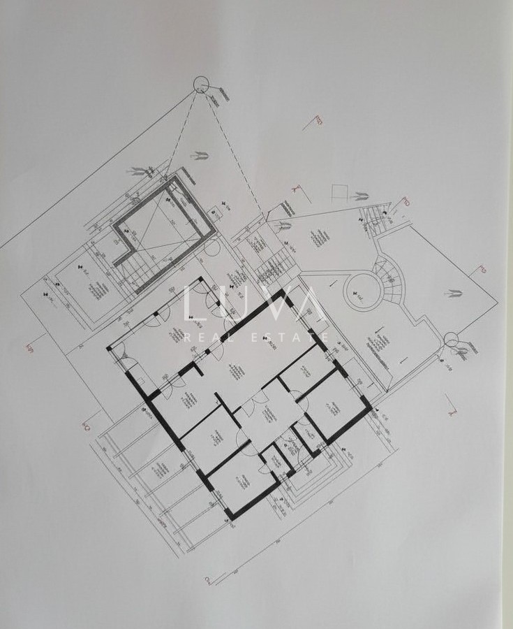 Pag, Šimuni, villa 158 m2 with pool, first row to the sea