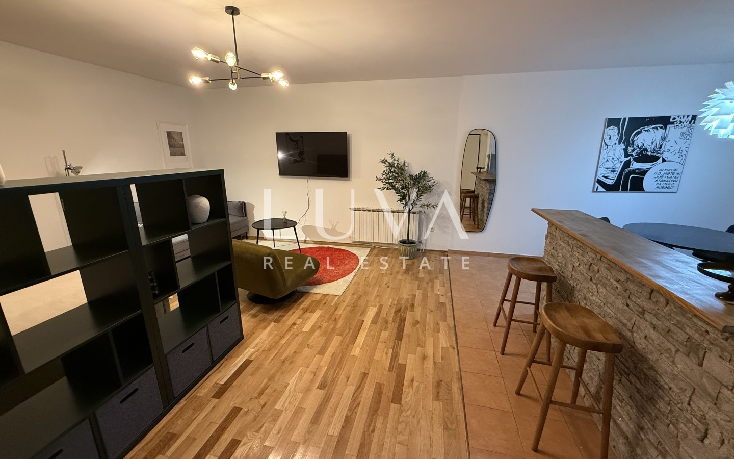 Zagreb, Remiza, renovated apartment in the basement, 41 m²
