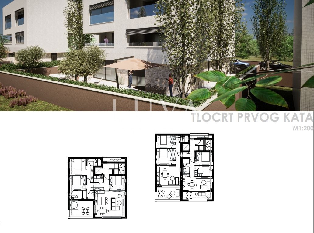 Zadar, Kožino, 1,585 m² building plot with permits, close to the sea