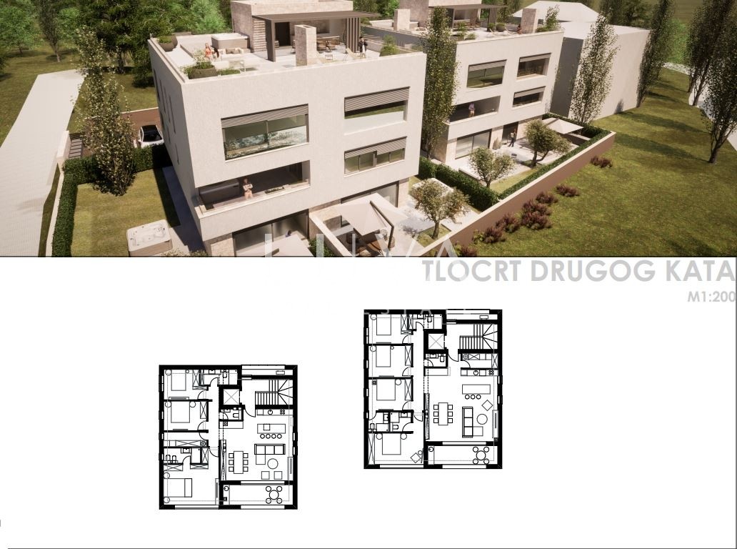 Zadar, Kožino, 1,585 m² building plot with permits, close to the sea