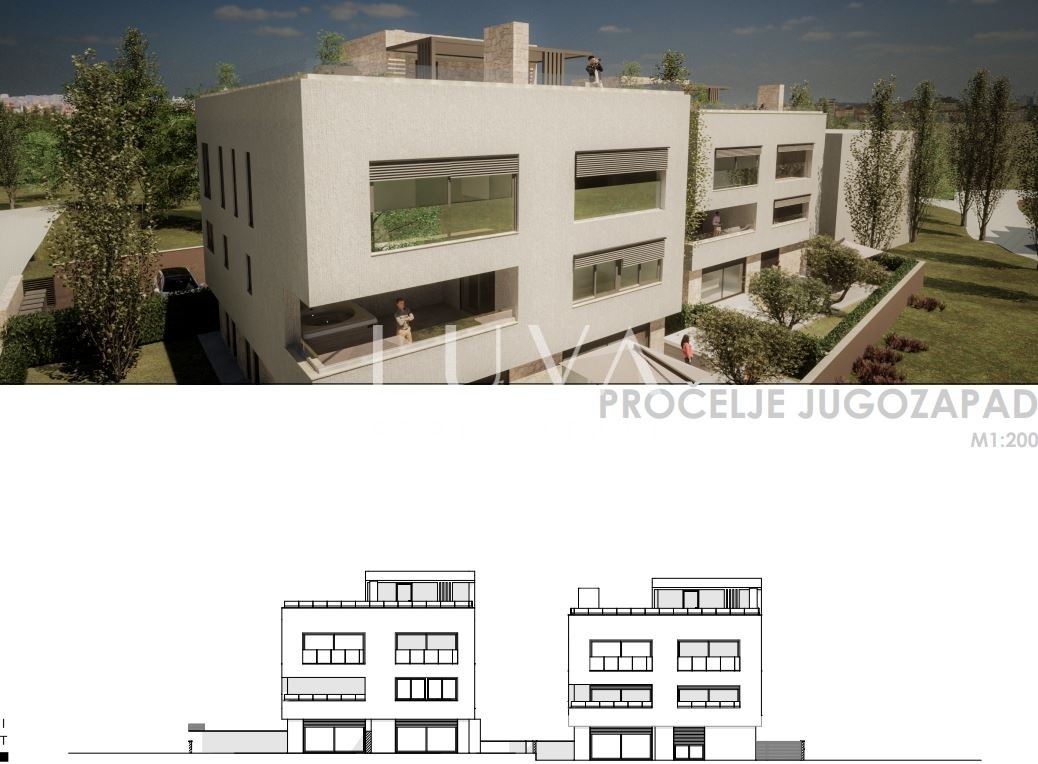 Zadar, Kožino, 1,585 m² building plot with permits, close to the sea