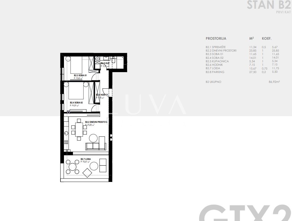Zadar, Kožino, 1,585 m² building plot with permits, close to the sea