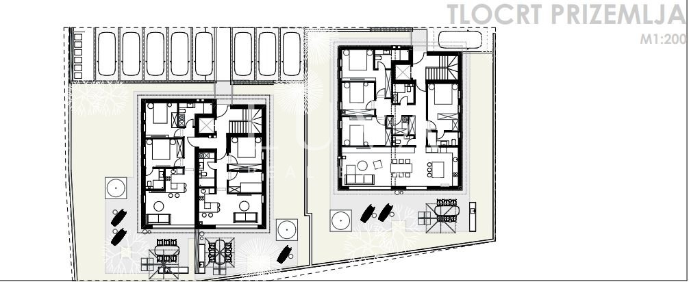 Zadar, Kožino, 1,585 m² building plot with permits, close to the sea