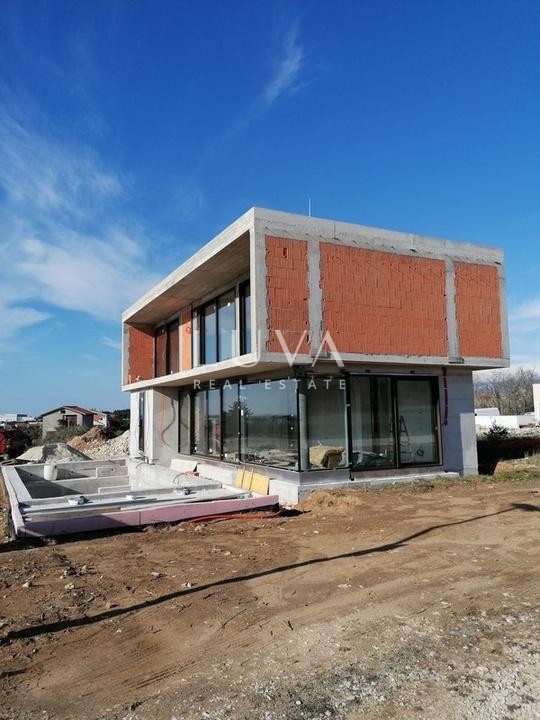 Zadar, Vrsi, luxury house under construction for sale