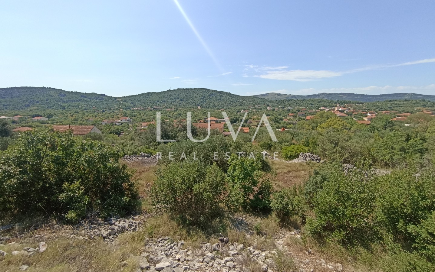 Marina, Vrsine, building plot with building permit, 1,247 m² for sale