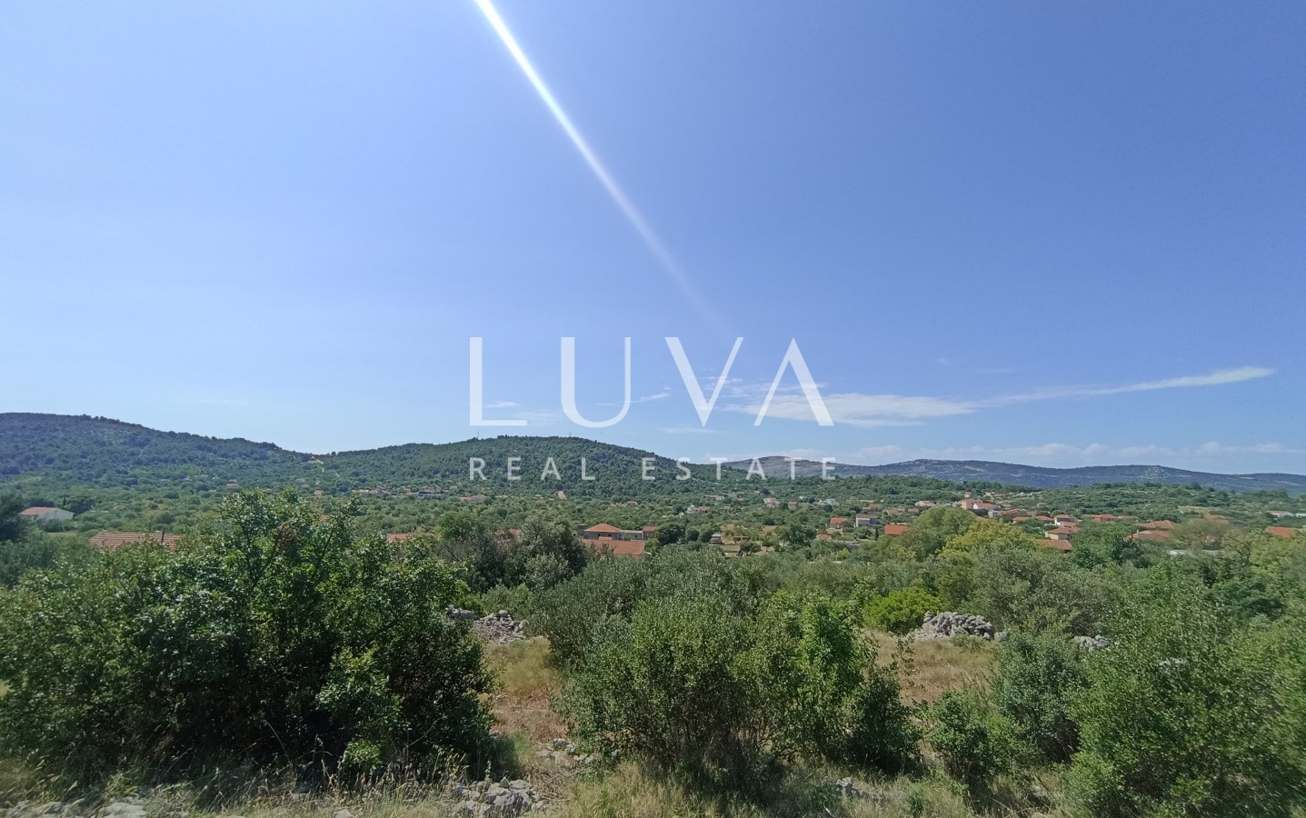 Marina, Vrsine, building plot with building permit, 1,247 m² for sale