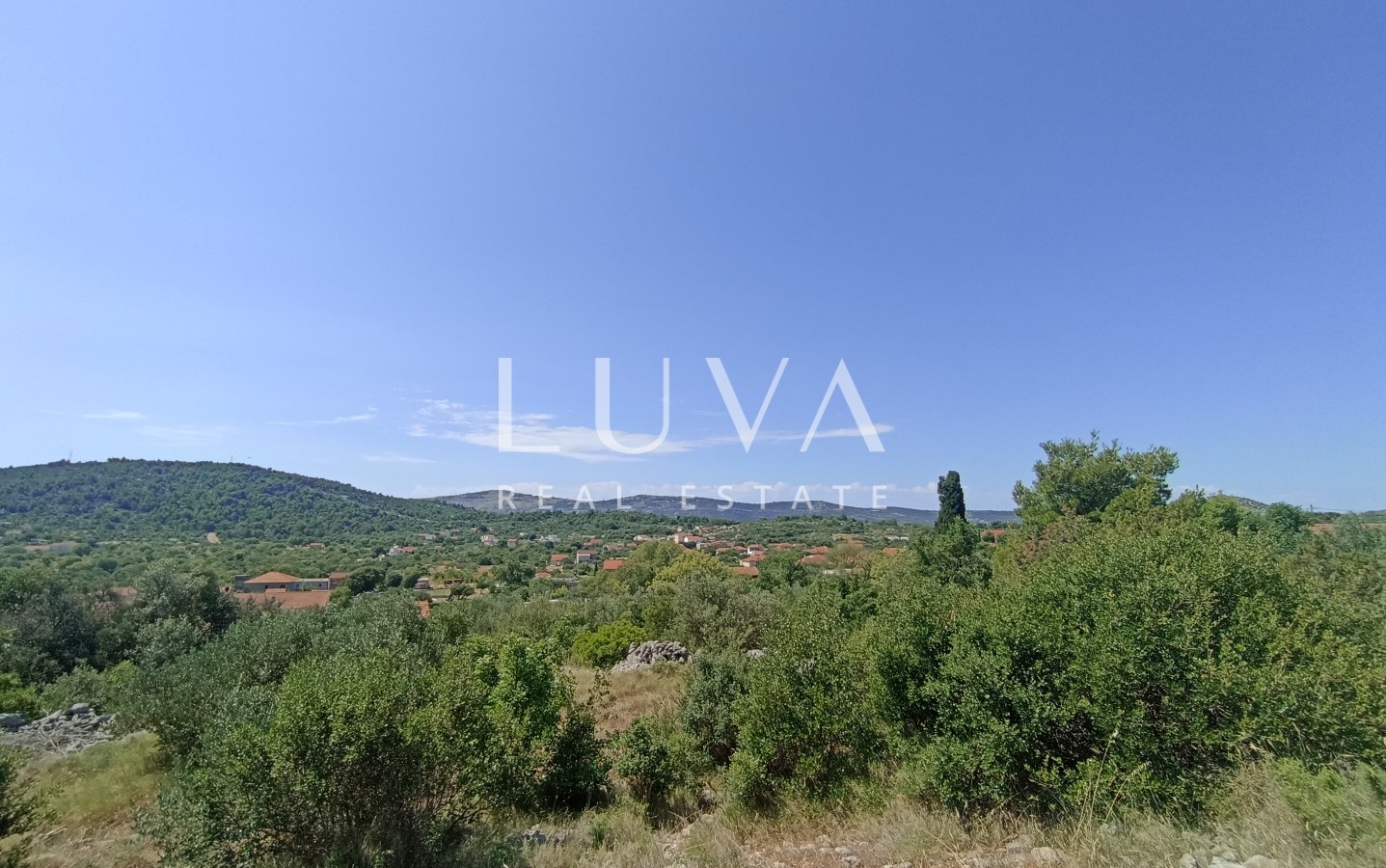 Marina, Vrsine, building plot with building permit, 1,247 m² for sale
