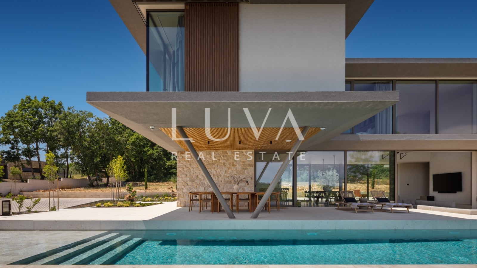 Istria, Pazin, luxury designer villa 360 m2, for sale