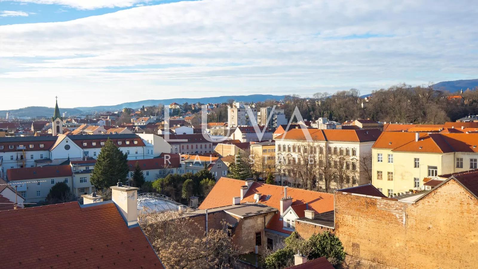 Eine einzigartige Wohnung mit wunderschöner Aussicht im Zentrum von Zagreb