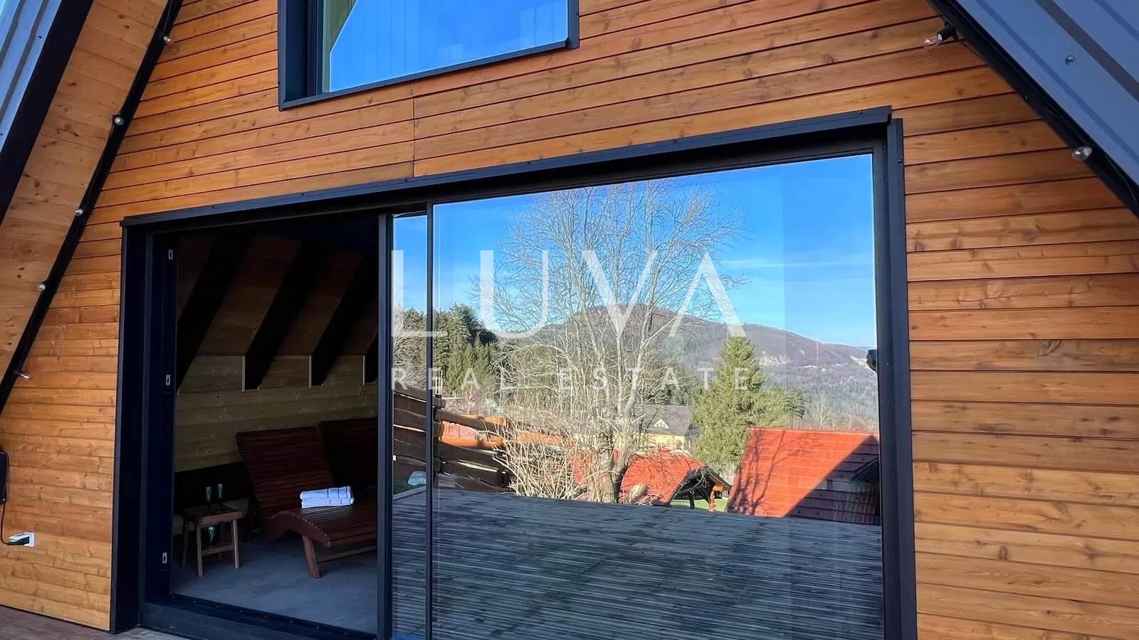 Kupjak, Gorski Kotar, Haus mit Pool und wunderschönem Ausblick zu verkaufen