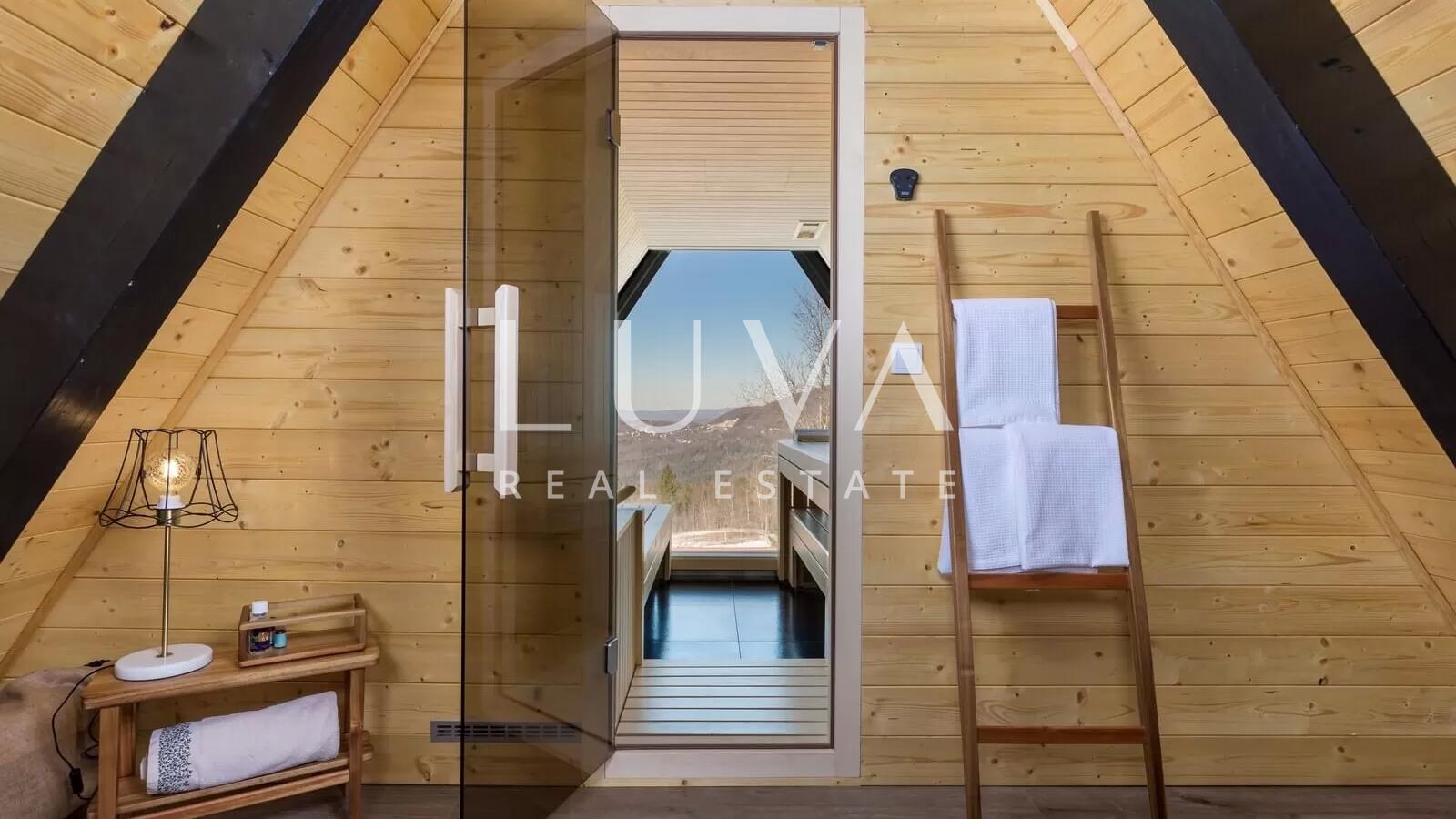 Kupjak, Gorski Kotar, Haus mit Pool und wunderschönem Ausblick zu verkaufen