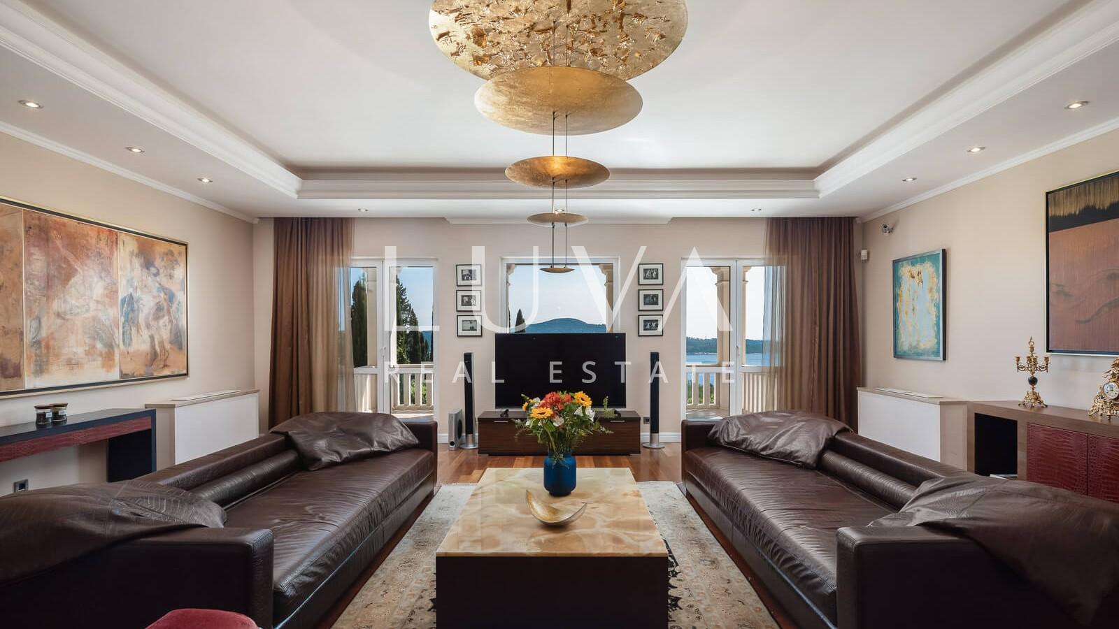 Dubrovnik, Trsteno, luxury villa with pool for sale