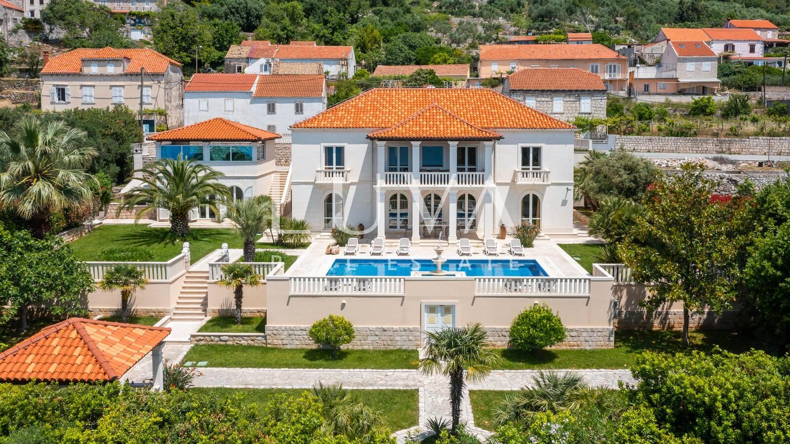 Dubrovnik, Trsteno, luxury villa with pool for sale