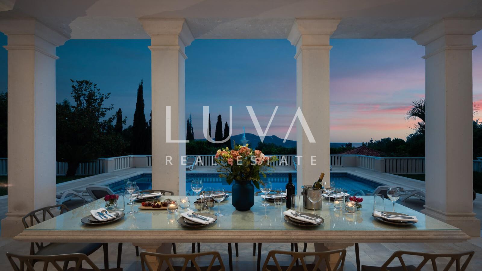 Dubrovnik, Trsteno, luxury villa with pool for sale