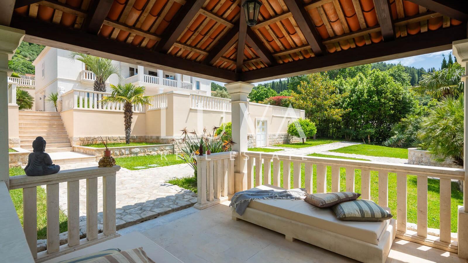 Dubrovnik, Trsteno, luxury villa with pool for sale