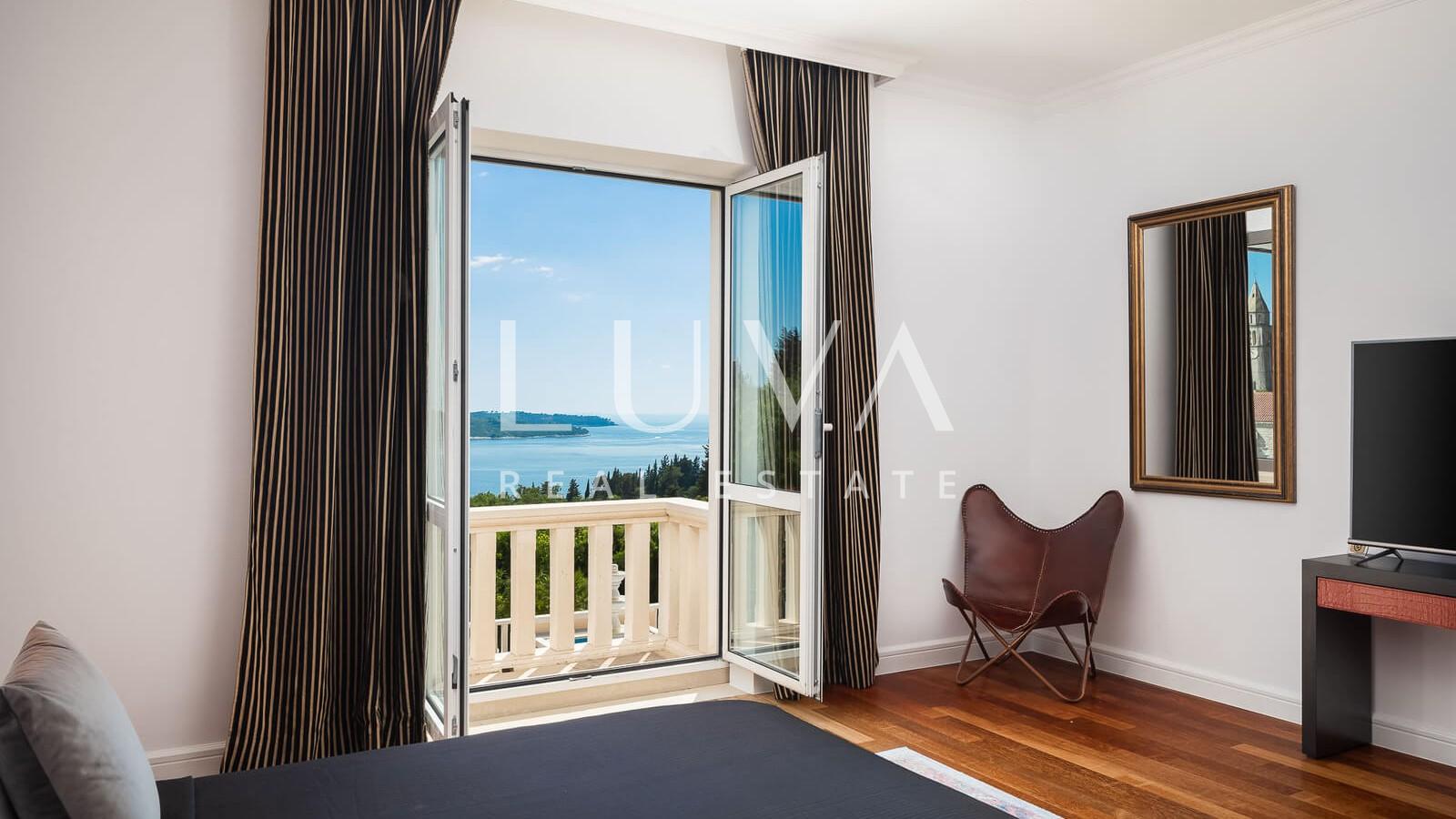 Dubrovnik, Trsteno, luxury villa with pool for sale