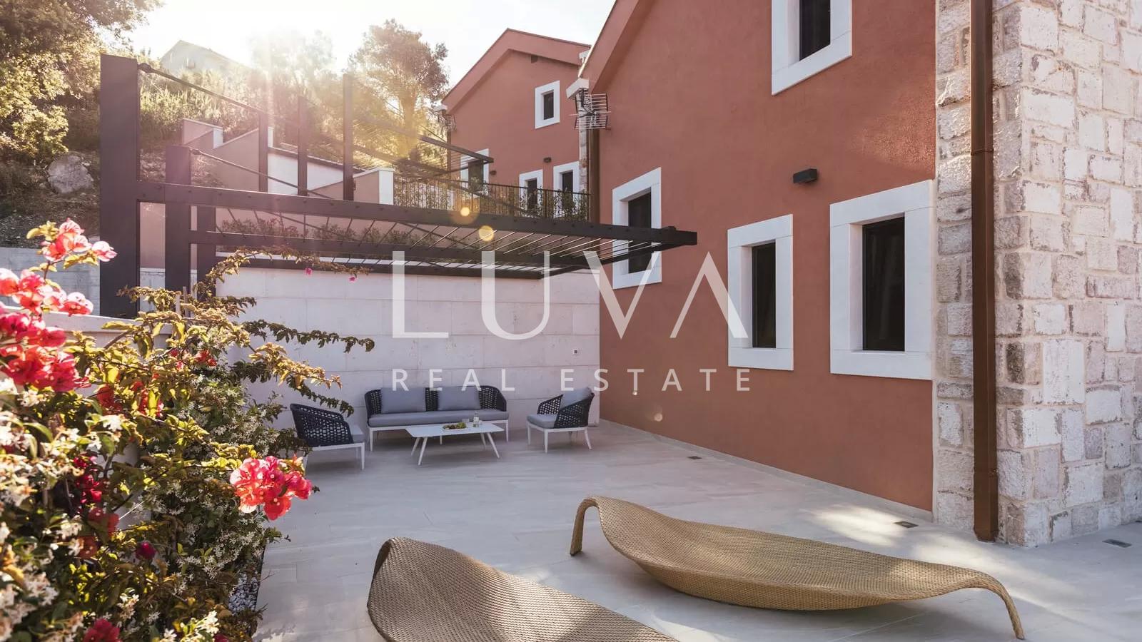 Slano, Dubrovnik, luxuriöses Haus mit Pool am Meer