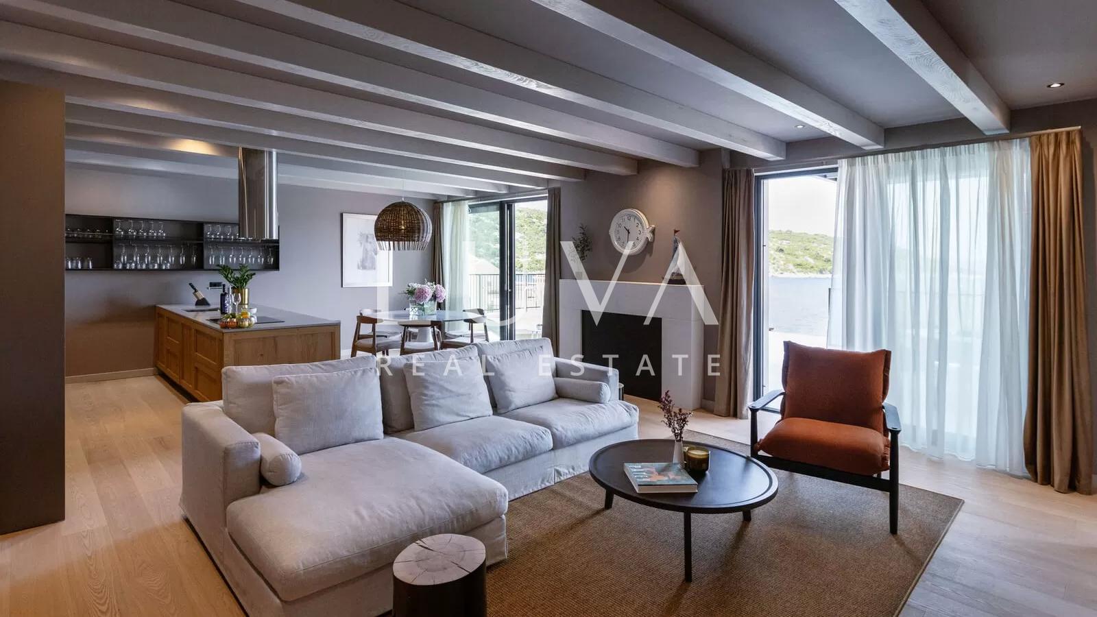 Slano, Dubrovnik, luxuriöses Haus mit Pool am Meer