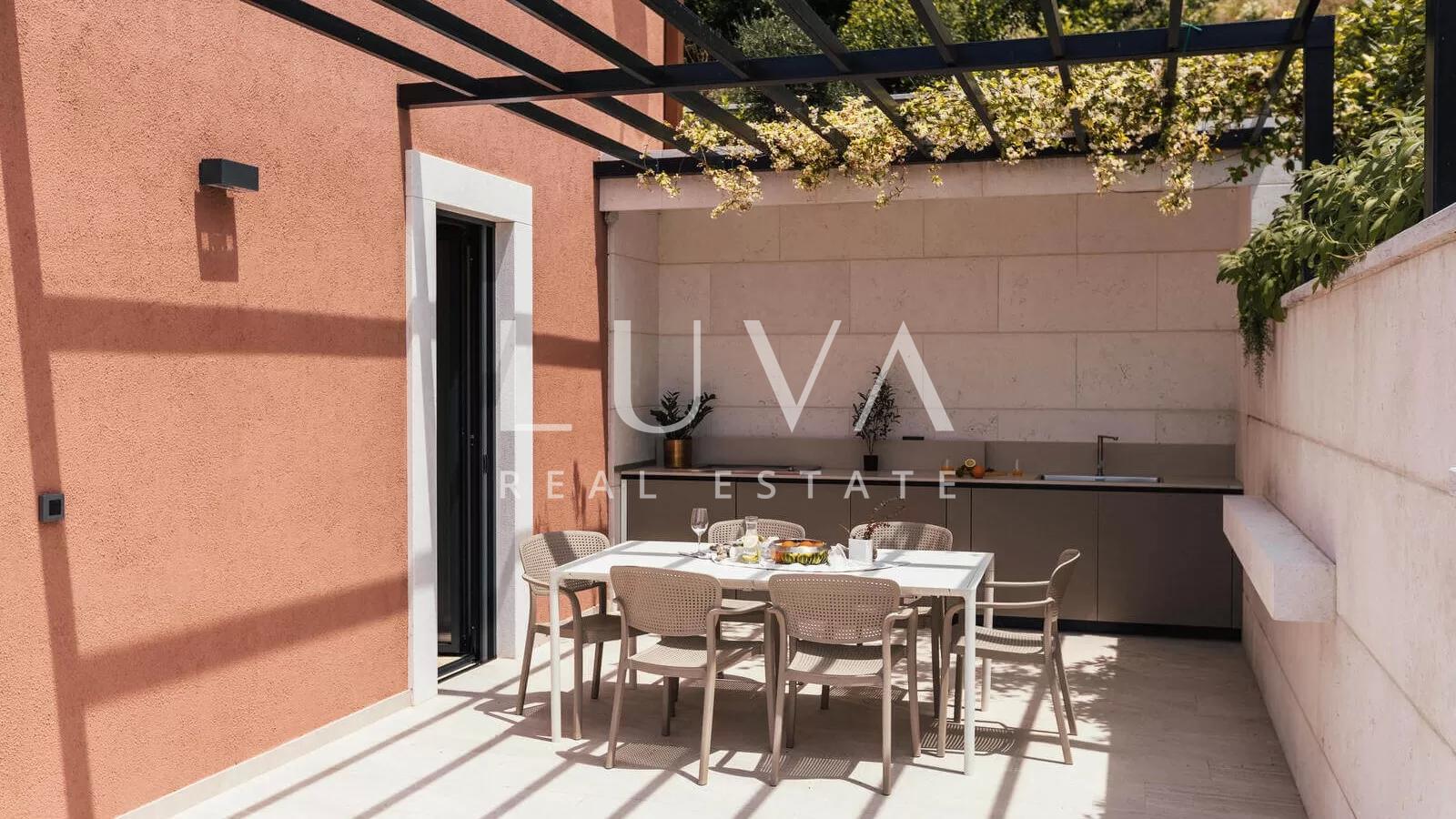 Slano, Dubrovnik, luxuriöses Haus mit Pool am Meer