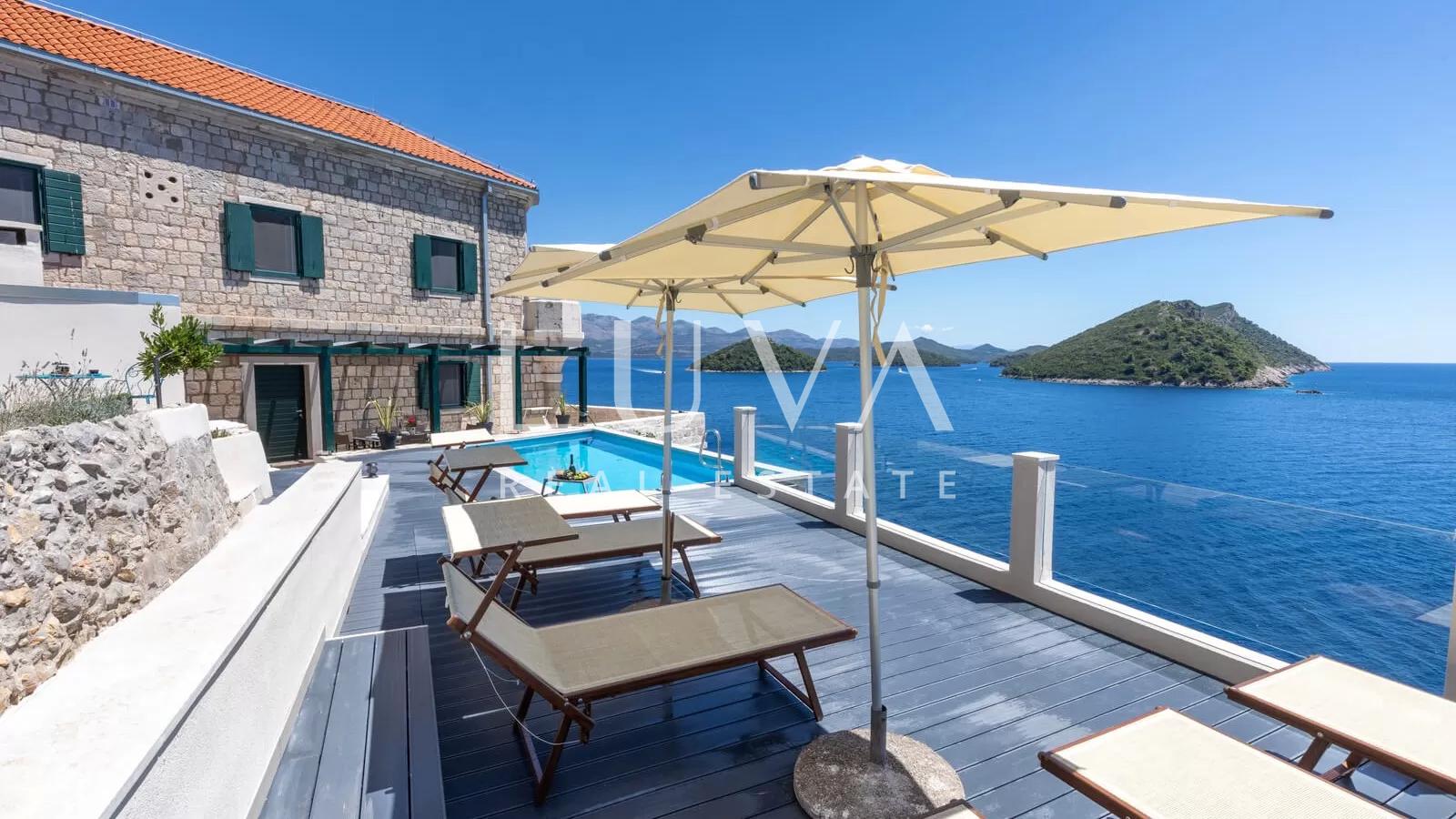 Einzigartiges Ferienhaus auf einer unbewohnten Insel, Investitionsmöglichkeit